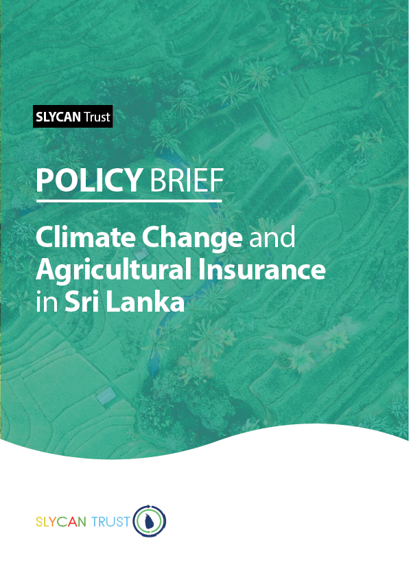 Climate Change and Agricultural Insurance in Sri Lanka